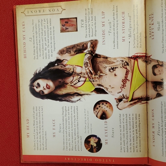 HIGH VOLTAGE TATTOO Kat Von D L.A. Ink 2009 Hardcover pictures bio - Picture 5 of 8